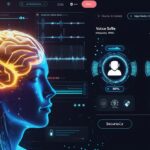 основы ии-озвучки AI neural network depicted as a glowing